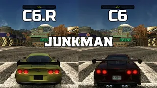 Chevrolet Corvette C6.R vs Chevrolet Corvette C6 - NFS MW Redux V3 - WHICH IS FASTEST ?