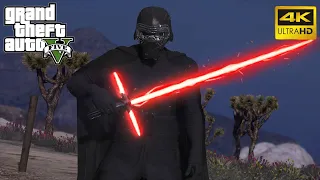 GTA 5 - The Ultimate Kylo Ren Mod! | Star Wars Overhaul (4K Ultra HD Gameplay)