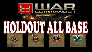 War Commander Event : Holdout All Base Free Repair - September 2023