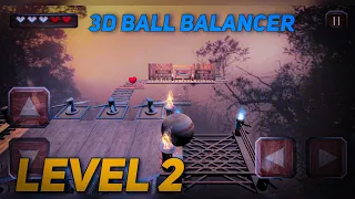 3d Ball Balancer Level 2 | 3d Ball Balancer Adventure in Space