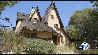 Take a tour of the Beverly Hills Witch's House for spooky Halloween thrills