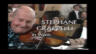 Stephane Grapelli, en directo en Viena - 1983