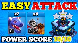 TH13!!! Dragon Rider Attack Strategy For 3 Stars! Army Link In Description! - Clash of Clans