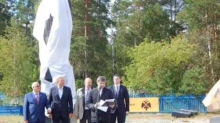 Выступление Владислава Третьяка на открытии памятника