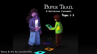 Paper Trail | Pgs. 1-3| A Deltarune Comic Dub