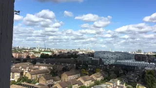 CHINOOK & APACHE FLY IN FORMATION OVER SOUTH WEST LONDON