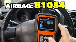 B1054 Driver Airbag Module or SRS. This could apply to more Autos!