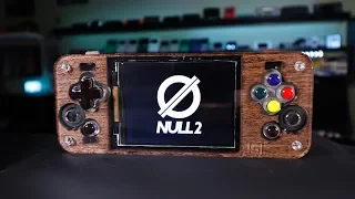 Null 2: See-through DIY Retro Handheld made of acrylic and WOOD!