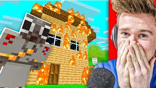 PIROMAN TROLL na WIDZU (MOCNE) | Minecraft Extreme