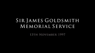 Sir James Goldsmith Memorial Service - 13.11.97