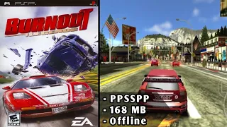 Burnout Legends / PSP / PPSSPP / Gameplay + settings