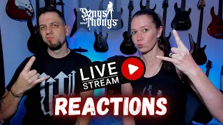 Saturday evening LIVE music Reactions with Songs and Thongs!