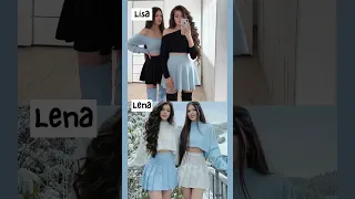 Lisa or Lena Gülcan ve Sahinur🌼 #lisaorlena #eligeturegalo #chooseone #girlsgames #twins #shorts