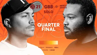 Alem 🇫🇷 vs King Inertia 🇺🇸 | GRAND BEATBOX BATTLE 2021: WORLD LEAGUE | Quarter Final