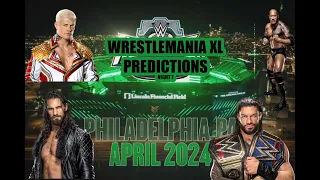 WWE Wrestlemania 40 Predictions - Night 1?