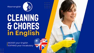 Cleaning & Household Chores | Learn English Vocabulary | Grammar Examples | Cleaning in English