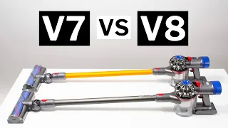 Dyson V7 vs V8