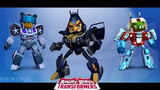 Angry Birds Transformers - High Octane Bumblebee Unlocked New Weapons Gameplay Walkthrough #16