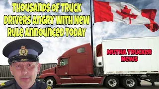 324,000 Truck Drivers Angry With New Rule Announced Today By OPP 🤯 (Mutha Trucker World News)