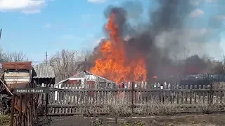 Пожароопасный период в Зауралье (2018-05-15)