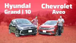 Chevrolet Aveo vs Hyundai Grand i10, con Test Técnico