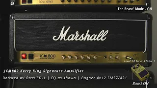 Marshall JCM800KK - Kerry King Signature Head Playthrough #JCM800 #JCM800KK #marshall