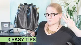 3 Tips to Make Your LOUIS VUITTON NOE More User Friendly || Autumn Beckman