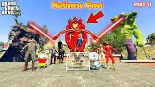 Multiverse Ghost Can Flash Venom Save Black Adam in GTA5 #51