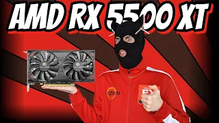 RX 5500 XT 8 gb в 2024 году / тест-сравнение GTX 1660 Super vs RX5500XT vs RX 580