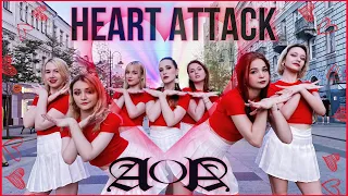 [KPOP IN PUBLIC RUSSIA] AOA - 심쿵해 (Heart Attack) |ONE TAKE| DANCE COVER by KNK