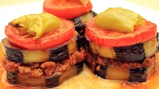 Turkish Moussaka Recipe - Traditional Eggplant and Ground Beef