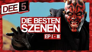 Die besten Star Wars Szenen | Dee 5 | Episode 1-3