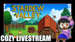 Restarting Stardew Valley (for the 5th time) - COZY Spontaneous Livestream