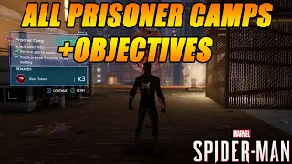 Spiderman PC All Prisoner Camps with Bonus Objectives PS4 guide