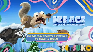 ICE AGE: SCRAT'S NUTTY ADVENTURE - All Bosses & Ending | Setsuko Official Channel