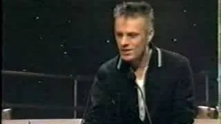 Larry Mullen (U2) At Hot Press Rock Awards On BBC [1997]