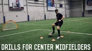 Training Drills For Central Midfielders | The Essentials To Playing Central Midfield