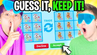Can We Beat The GUESS THE LEGENDARY PET AND I'LL BUY IT CHALLENGE In Roblox Adopt Me!? (IMPOSSIBLE)
