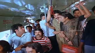 ರೀ ಮಿಸ್ಟರ್, ಯಾಕ್ರೀ ಚಿಂಪಾಂಜಿ ಹಾಗೆ ಹಲ್ ಕಿರಿತಿರ? | Benkiyalli Aralida Hoovu Kannada Movie Part 1