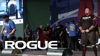 2018 Arnold Strongman Classic | Rogue Elephant Bar Deadlift - Full Live Stream Event 4