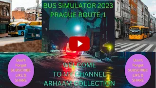 Bus Simulator 2023 Prague Route 1 #bussimulator2023 #youtubeshorts #shoaibgaming #iccworldcup2023