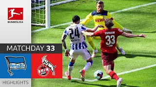 Hertha Berlin - 1. FC Köln | 0-0 | Highlights | Matchday 33 – Bundesliga 2020/21