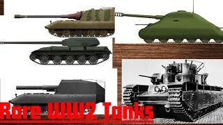 Rare WW2 Tanks That You Never Heard Of