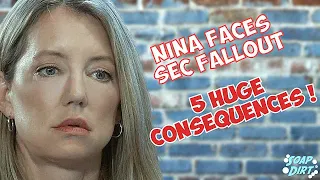 Nina Faces SEC Backlash - 5 Ways Her Life's About to be Wrecked on General Hospital! #gh