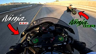 Ninja H2R & Ninja H2 Race!