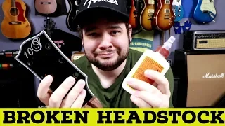 Repairing A Broken Headstock: Episode 1