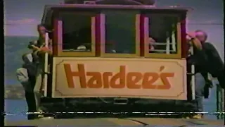 Hardee's Frisco Burger 1993 Commercial Frisco Gold Rush Game