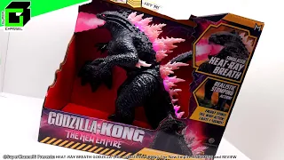 HEAT-RAY BREATH GODZILLA (R/C) GODZILLA x KONG The New Empire - UNBOXING and REVIEW