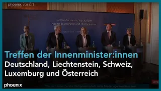 Treffen der deutschsprachigen Innenminister:innen