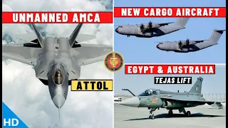 Indian Defence Updates : AMCA Gets ATTOL,Tejas LIFT Export,New Cargo Aircraft,Garuda Drone,RIMPAC 22